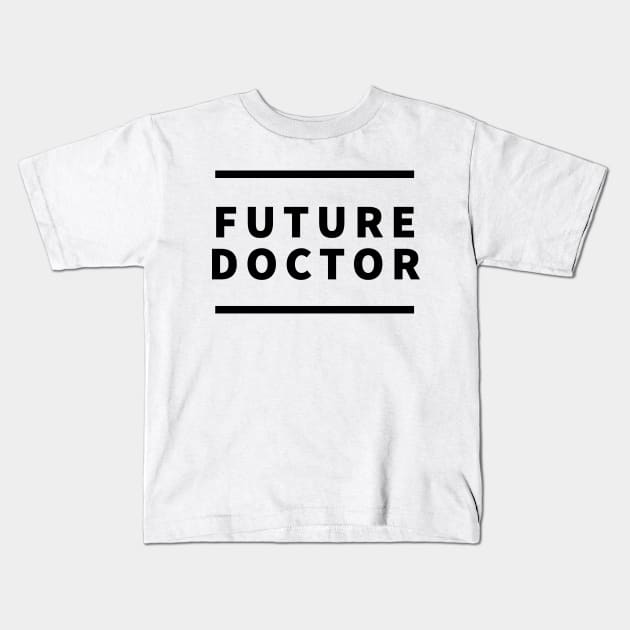 Future Doctor (light background) Kids T-Shirt by Brasilia Catholic